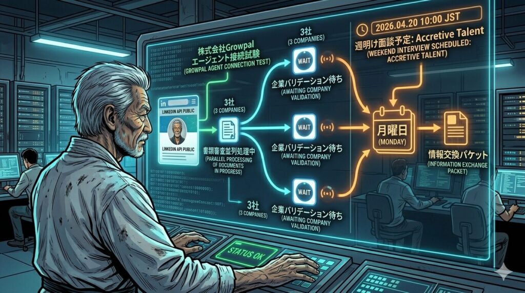 外部システム接続試験 進捗 50代エンジニア 転職エージェント 並列処理